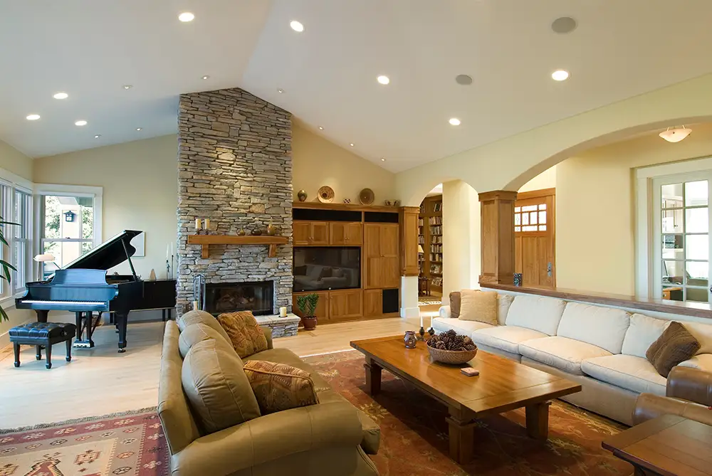 Custom Home Design Living Room Custom Home Design Living Room